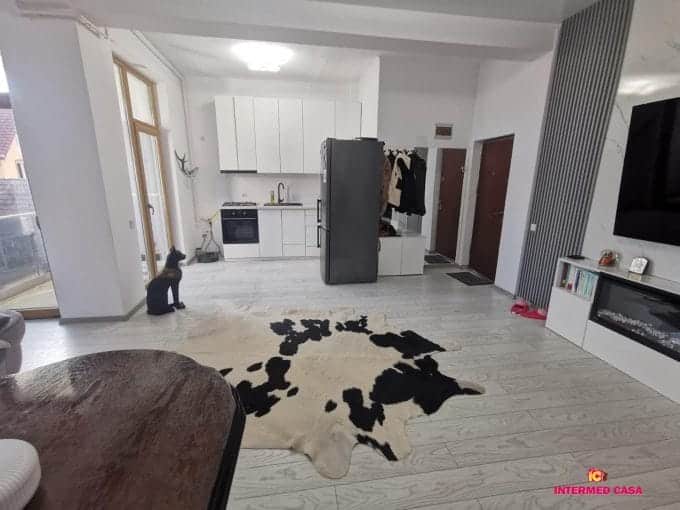 Apartament 2 camere El Gringo Sibiu – interior modern, mobilat complet