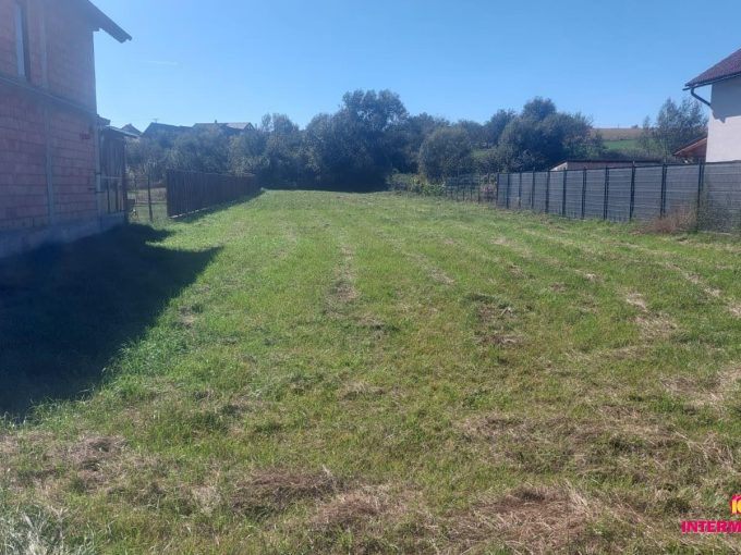 Teren de vanzare Daia judetul Sibiu - vedere panoramica lot intravilan.