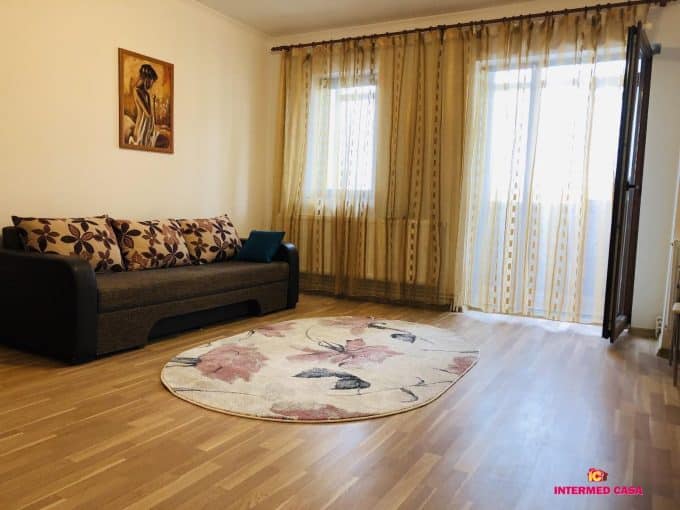 Interior apartament 2 camere de închiriat Șelimbăr Brana mobilat modern