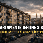 Apartamente ieftine din Sibiu – blocuri vechi și locuințe accesibile în 2026