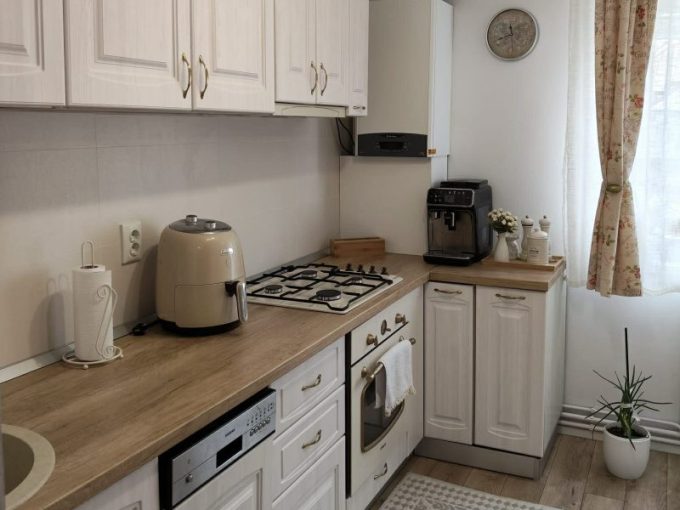 apartament 2 camere decomandate Terezian Sibiu living modern